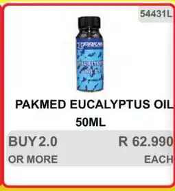 KitKat Cash and Carry PAKMED EUCALYPTUS OIL 50ML offer
