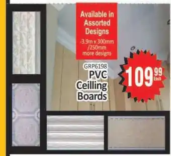 KitKat Cash and Carry GRP6198 PVC Ceiling Boards offer