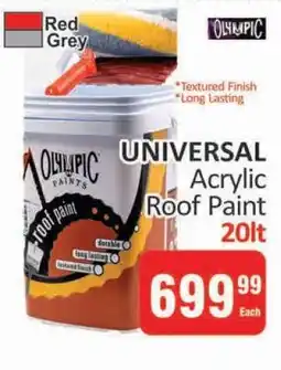 KitKat Cash and Carry UNIVERSAL Acrylic Roof Paint offer