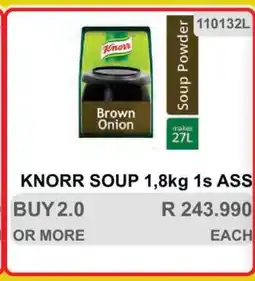 KitKat Cash and Carry KNORR SOUP 1,8kg 1s ASS offer