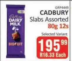 KitKat Cash and Carry Cadbury Slabs Assorted offer