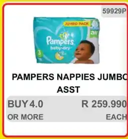 KitKat Cash and Carry Pampers Nappies Jumbo Asst offer
