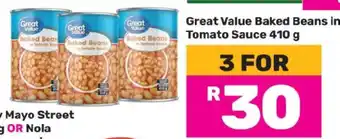 Game Great Value Baked Beans in Tomato Sauce 410 g offer