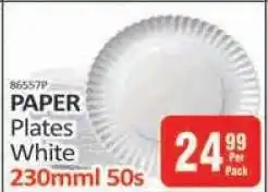 KitKat Cash and Carry PAPER Plates White offer