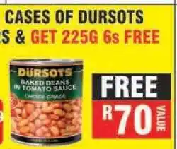 KitKat Cash and Carry Dürsots Baked Beans in Tomato Sauce offer