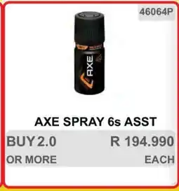 KitKat Cash and Carry AXE SPRAY 6s ASST offer