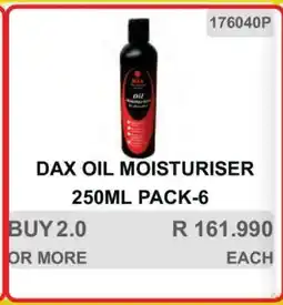 KitKat Cash and Carry DAX Oil Moisturiser 250ml Pack-6 offer