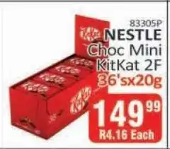 KitKat Cash and Carry NESTLE Choc Mini KitKat 2F offer