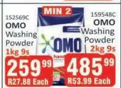 KitKat Cash and Carry OMO Washing Powder 1kg 9s offer