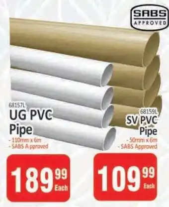KitKat Cash and Carry UG PVC Pipe offer