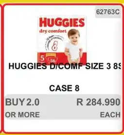 KitKat Cash and Carry HUGGIES D/COMF SIZE 3 89 offer