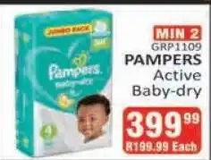 KitKat Cash and Carry PAMPERS Active Baby-dry offer