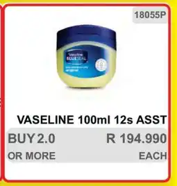 KitKat Cash and Carry VASELINE 100ml 12s ASST offer