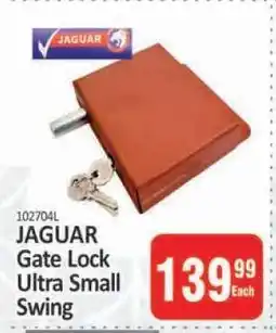 KitKat Cash and Carry JAGUAR Gate Lock Ultra Small Swing offer