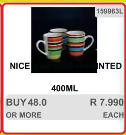 KitKat Cash and Carry NICE ONE MUG H/PAINTED offer