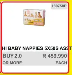 KitKat Cash and Carry HI BABY NAPPIES 5X50S ASST offer
