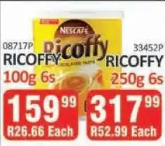 KitKat Cash and Carry Nescafé Ricoffy 100g 6s offer