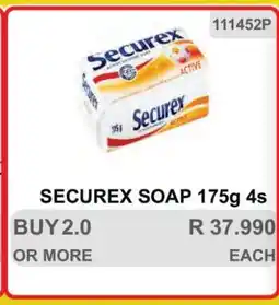 KitKat Cash and Carry SECUREX SOAP 175g 4s offer