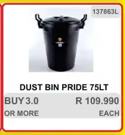 KitKat Cash and Carry DUST BIN PRIDE 75LT offer