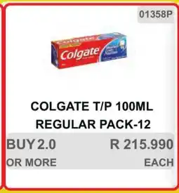 KitKat Cash and Carry COLGATE T/P 100ML REGULAR PACK-12 offer