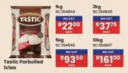 Africa Cash and Carry Tastic Parboiled Rice offer