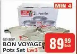 KitKat Cash and Carry BON VOYAGE Pots Set Lw3 offer