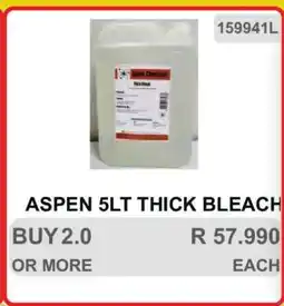 KitKat Cash and Carry ASPEN 5LT THICK BLEACH offer
