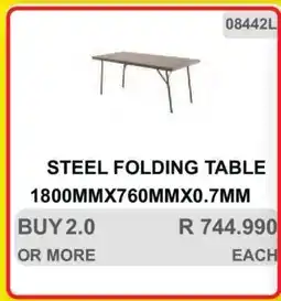 KitKat Cash and Carry Steel Folding Table offer