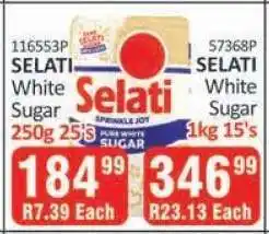 KitKat Cash and Carry Selati White Sugar 250g offer