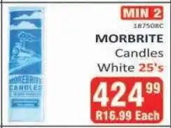 KitKat Cash and Carry MORBRITE Candles White 25's offer