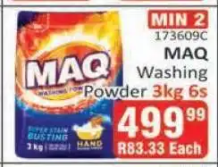 KitKat Cash and Carry MAQ Washing Powder 3kg 6s offer