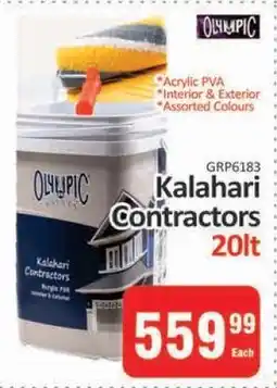 KitKat Cash and Carry Kalahari Contractors 20lt offer