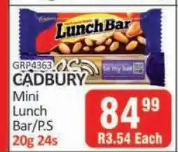 KitKat Cash and Carry CADBURY Mini Lunch Bar/P.S offer
