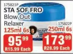 KitKat Cash and Carry STA SOF FRO Blow Out Relaxer 125ml 6s offer