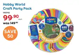 ToysRUs Hobby World Craft Party Pack offer