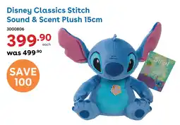 ToysRUs Disney Classics Stitch Sound & Scent Plush offer