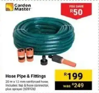 Garden Master Hose Pipe & Fittings
