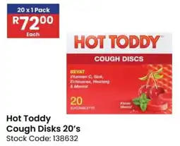 Africa Cash and Carry Hot Toddy Cough Disks offer