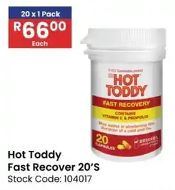 Africa Cash and Carry Hot Toddy Fast Recover offer