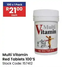 Africa Cash and Carry Multi Vitamin Red Tablets offer
