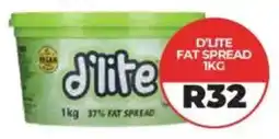 1UP D'lite fat spread offer