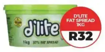 1UP D'lite fat spread offer