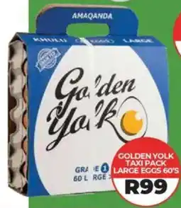 1UP Golden yolk taxi pack large eggs offer