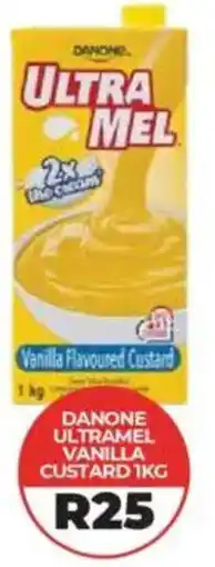 1UP Danone ultramel vanilla custard offer
