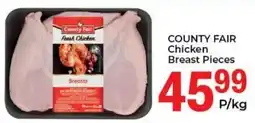Elite Cash & Carry COUNTY FAIR Chicken Breast Pieces offer