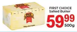 Elite Cash & Carry FIRST CHOICE Salted Butter offer