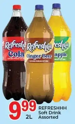 Elite Cash & Carry REFRESHHH Soft Drink Assorted offer
