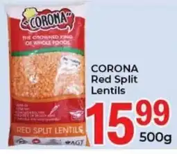 Elite Cash & Carry CORONA Red Split Lentils offer