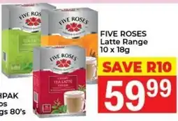 Elite Cash & Carry FIVE ROSES Latte Range offer
