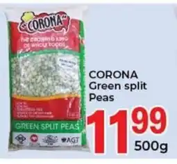 Elite Cash & Carry CORONA Green split Peas offer